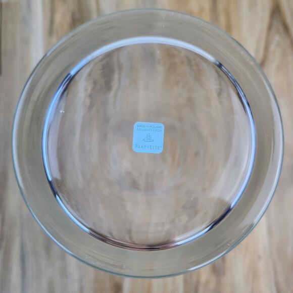 🩵PartyLite Sunesta Medium 13" Glass Hurricane - Picture 12 of 12